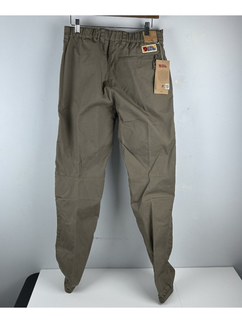 Fjallraven Men's Vardag Trouser 34” Suede Brown NEW 32 Inseam